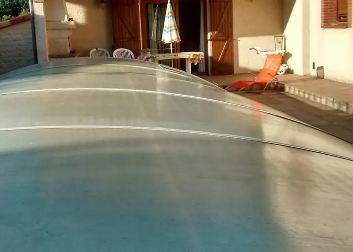 منزل للإقامة Indepandant Avec Piscine, Cuisine Exterieure, 1 Avec Salle De Bain Et Wc Coufouleux